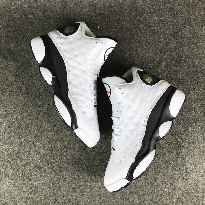 Air Jordan 13 Love & Respect White Black Shoes